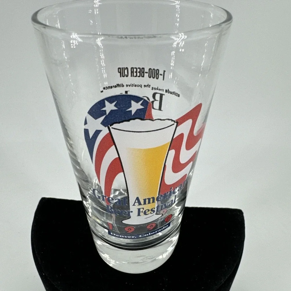 Tasting Glass 8oz‎ Great American Beer Festival GABF 1999 Denver CO Barware
